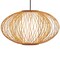 Vintiquewise Handmade Modern Round Bamboo Wicker Rattan Lamp Hanging Light Fixture, Medium QI004236.M - alternate 6